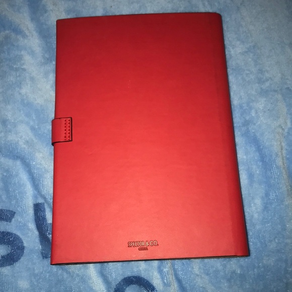 Red leather 6.5” x 9.5” SG journal - Picture 4 of 5